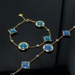 [Eternal Jewelry]STAR AND SUN 4 MOTIF BLUE BRACELET - Image 2