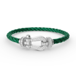 [Eternal Jewelry]FORCE LARGE HORSESHOE FULL DIAMOND BRACELET SILVER - Image 13