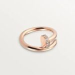 [Eternal Jewelry]JUSTE RING 2.65MM PINK GOLD DIAMOND - Image 2